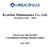 Kyoritsu Maintenance Co., Ltd. (Securities Code: 9616) Fiscal Year March 2013 Consolidated Earnings Results Update