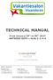 TECHNICAL MANUAL. From January 26 th to 30 th 2017 ANTWERP EXPO Halls Brusselsesteenweg, 539 B-3090 Overijse