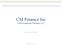 CM Finance Inc CM Investment Partners LLC