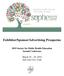 Exhibitor/Sponsor/Advertising Prospectus 2019 Society for Public Health Education Annual Conference