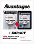 IMPACT Print + ipad Media Planner. Diminuer l absentéisme SISTER PROPERTIES: Benefits Canada. InvestmentReview.com