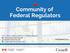 Community of Federal Regulators