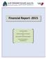 Financial Report AUDITOR S REPORT & AUDITED FINANCIAL STATEMENTS Of FIRST SECURITY ISLAMI BANK LIMITED