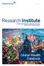 October Research Institute. Thought leadership from Credit Suisse Research and the world s foremost experts. Global Wealth Databook