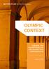 OLYMPIC CONTEXT FEDERAL TAX EXEMPTIONS FOR INDIVIDUALS AND CORPORATIONS