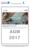 The responsible alternative AGM 2011 AGM 2017