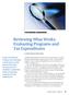 Reviewing What Works: Evaluating Programs and Tax Expenditures