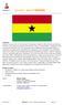 Country report GHANA. Author: Reinier Meijer Country Risk Research Economic Research Department Rabobank Nederland