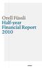Orell Füssli Half-year Financial Report 2010