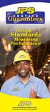 Setting Standards Measuring Performance