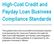 High-Cost Credit and Payday Loan Business Compliance Standards