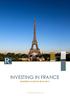 INVESTING IN FRANCE BUSINESS TAXATION