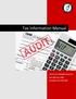 Tax Information Manual