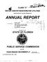 CLASS C 'r~ AND/OR WASTEWATER UTILITIES. (Gross Revenue of Less Than $200,000 Each) ANNUAL REPORT