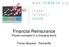 Financial Reinsurance Proven concepts in a changing world