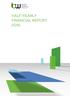 HALF-YEARLY FINANCIAL REPORT 2016