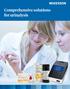 Comprehensive solutions for urinalysis