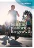 building platforms for growth