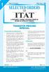 ITAT A FORTNIGHTLY JOURNAL REPORTING ORDERS OF INCOME-TAX APPELLATE TRIBUNAL