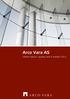 Arco Vara AS Interim report I quarter and 3 months 2012