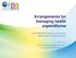 Arrangements for managing health expenditures Joint OECD/WHO Meeting on Financial Sustainability of Health Systems