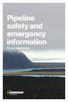 Pipeline safety and emergency information. for our neighbours.