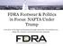 FDRA Footwear & Politics in Focus: NAFTA Under Trump