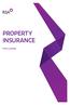 PROPERTY INSURANCE. Policy wording