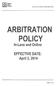 Q Quincy. Auto Auction. ~i.:.7. Quincy Auto Auction Arbitration POLICY. In-Lane and Online. EFFECTIVE DATE: April 2, 2014.