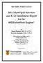 2011 Municipal Revenue and K-12 Enrollment Report for the 495/MetroWest Region