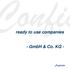 ready to use companies - GmbH & Co. KG -
