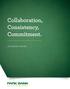 Collaboration, Consistency, Commitment ANNUAL REPORT