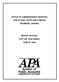 OFFICE OF COMPREHENSIVE SERVICES FOR AT-RISK YOUTH AND FAMILIES RICHMOND, VIRGINIA REPORT ON AUDIT FOR THE YEAR ENDED JUNE 30, 2000