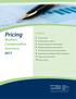 Pricing. Workers Compensation Insurance Contents