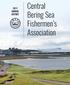 2017 ANNUAL REPORT. Central Bering Sea Fishermen s Association