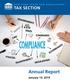 NEW YORK STATE BAR ASSOCIATION TAX SECTION. Annual Report
