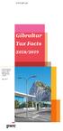 Gibraltar Tax Facts 2018/2019