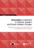 Innovation investment in Central, Eastern and South-Eastern Europe: