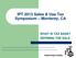 IPT 2013 Sales & Use Tax Symposium Monterey, CA