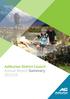 Ashburton District Council. Annual Report Summary 2015/16