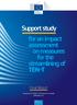 Support study for an impact assessment on measures for the streamlining of TEN-T