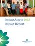 ImpactAssets 2013 Impact Report