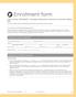 Enrollment form. Case number: // Michigan Retirement Investment Consortium 403(b) Plan