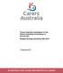 Carers Australia submission to the Senate Standing Committees on Economics: Budget Savings (Omnibus) Bill 2016