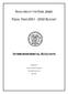 ANALYSIS OF THE NEW JERSEY FISCAL YEAR BUDGET INTERDEPARTMENTAL ACCOUNTS PREPARED BY OFFICE OF LEGISLATIVE SERVICES NEW JERSEY LEGISLATURE