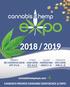 2018 / 2019 CANADA S PREMIER CANNABIS CONFERENCE & EXPO. cannabishempexpo.com WINNIPEG RBC CONVENTION CENTRE SEPT. 29 & 30