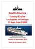 South America Luxury Cruise