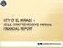 CITY OF EL MIRAGE 2011 COMPREHENSIVE ANNUAL FINANCIAL REPORT