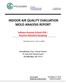 INDOOR AIR QUALITY EVALUATION MOLD ANALYSIS REPORT