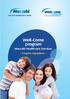 Well-Come program. Maccabi Healthcare Services. - Program regulations -